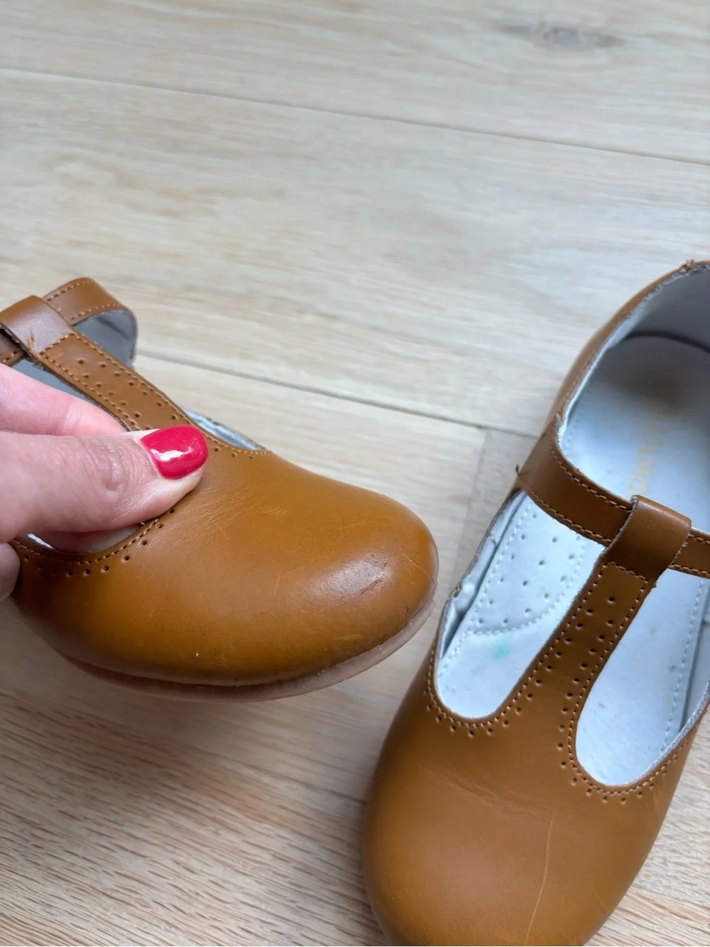 L’Amour Eleanor T-Bar Dress Shoe - Size 1